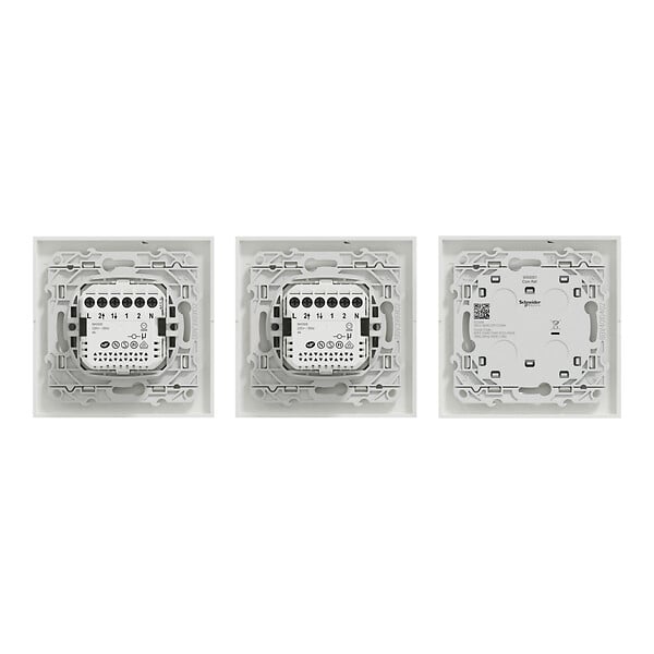 SCHNEIDER ELECTRIC - Kit commande sans fil 2 volets roulants - Zigbee 3.0 - Blanc - large