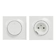 SCHNEIDER ELECTRIC - Kit commande sans fil Wiser Odace - Blanc - Zigbee 3.0 - vignette