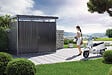 BIOHORT - Abri de jardin métal HighLine H4 - L.275xH.222xP.275cm - vignette