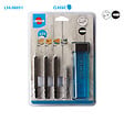 LEMAN - Lot 10 lames scie sauteuse queue T - Acier - Bois et métal - vignette