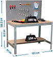 SIMON RACK - SimonRack - Kit Etabli 1440x1500x600mm Charge 600Kg -  SIMONWORK BT-2 1500 GRIS FONCE Simon Rack - vignette
