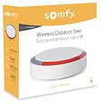 SOMFY - Sirène extérieure sans fil 112 dB - Home Alarm - Blanc - vignette