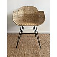 M.CEZARE - Lot de 4 chaises Valentin en rotin Cézaré d4252552 - vignette