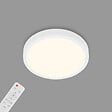 BRILONER - Plafonnier LED métal RUNA Blanc - 18W - vignette