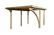 WEKA - Carport en bois simple 606 A T1 - L.300xH.223xP.500cm - vignette