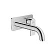 HANSGROHE - Hansgrohe Vernis Shape Mitigeur de lavabo encastré mural, 2 sorties, bec 207 mm, Chrome (HG-71578000) - vignette