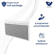 VOLTMAN - Chauffage électrique 2000W - panneaux rayonnants - Blanc - vignette