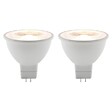 ELEXITY - Lot de 2 spots LED 5W GU5,3 350lm 2700K - Blanc chaud - Elexity - vignette