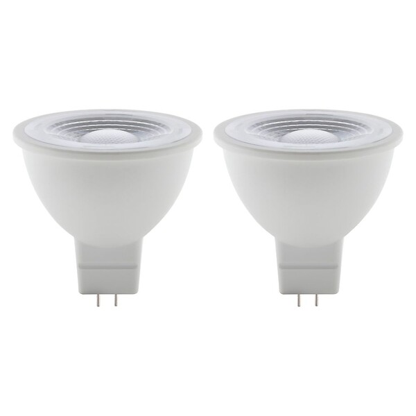 ELEXITY - Lot de 2 spots LED 5W GU5,3 350lm 2700K - Blanc chaud - Elexity - large