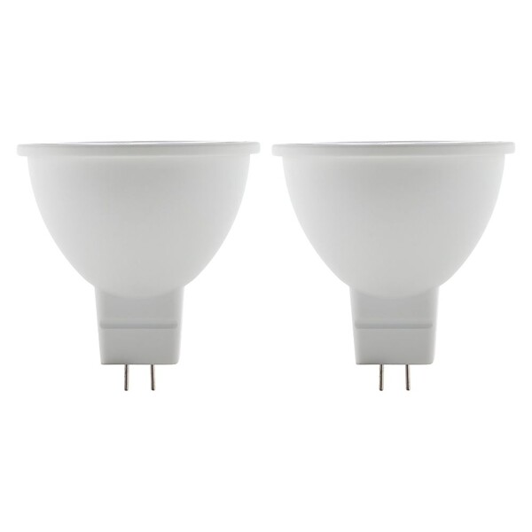 ELEXITY - Lot de 2 spots LED 5W GU5,3 350lm 2700K - Blanc chaud - Elexity - large