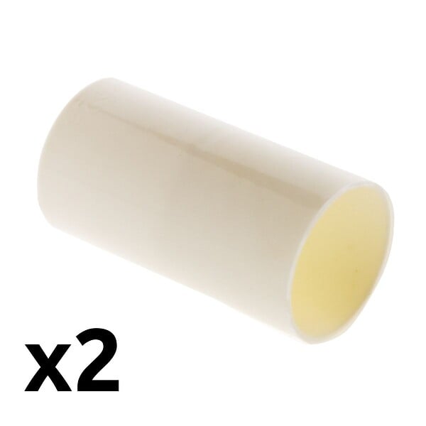 ZENITECH - Lot de 2 manchons IRL Ø25mm - Blanc - Zenitech - large