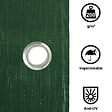GT GARDEN - Bâche de protection verte ultra résistante - 200 g/m² - 2 x 3 mètres - vignette