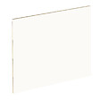 FORESTEA - Crédence cuisine stratifiée HPL réversible blanc/pierre naturelle 3000 x 640 x 13 mm FSC - vignette