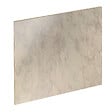 FORESTEA - Crédence cuisine stratifiée HPL réversible blanc/pierre naturelle 3000 x 640 x 13 mm FSC - vignette