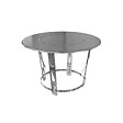 TEN - Chapeau plat TEN 000013 inox n°3 D180 à 200mm - vignette