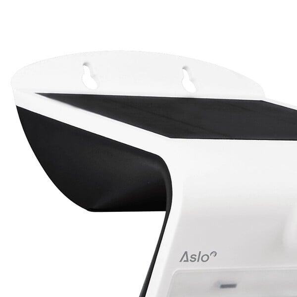 ASLO - Projecteur Led Mural Batterie lithium 2Ah - 3.7V Solaire BLANC Détecteur de mouvements  400 Lm ASLO - large