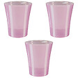 GT GARDEN - Lot de 3 pots pour orchidées avec réserve d'eau - Arte-dea rose transparent 2 litres - vignette