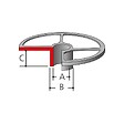 MAKITA - Guides à copier pour Défonceuse MAKITA RP0900 , RP1800, RP2300, RT0700 - vignette