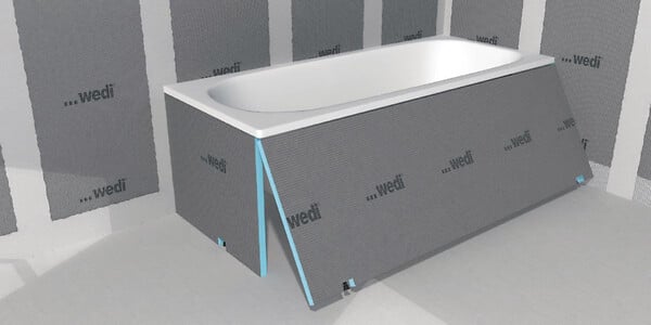 WEDI - Tablier de baignoire - Retour 760 x 600 x 30 mm- réf : 073820102 - large