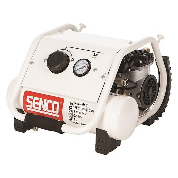 SENCO - Compresseur sans huile silencieux 5L SENCO AC8305 - large