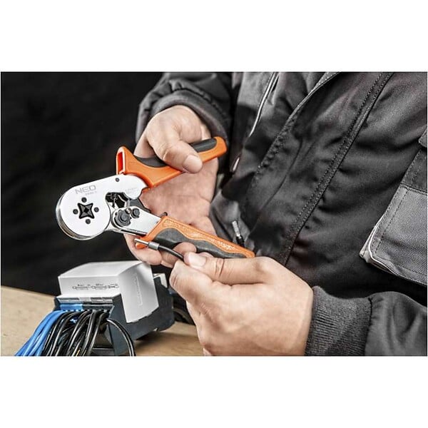 NEO TOOLS - Pince à sertir automatique 170 mm NEO TOOLS 01-507 - large