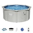 BESTWAY - Piscine hors sol acier Hydrium D300x120cm - L.300xH.120cm - vignette