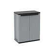 EDM - Armoire 2 portes EDM JLINE68 - avec étagère - 68x85x37,5cm - 75022 - vignette