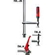 BESSEY SER - Elément de serrage pour tables de soudage TW avec levier 300/140 mm TW28-30-14H– Bessey - vignette