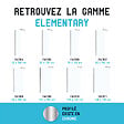 AURLANE - Paroi de Douche 140x195 cm en Verre Trempé 5 mm - Finition Noire - DARK ELEMENTARY - vignette
