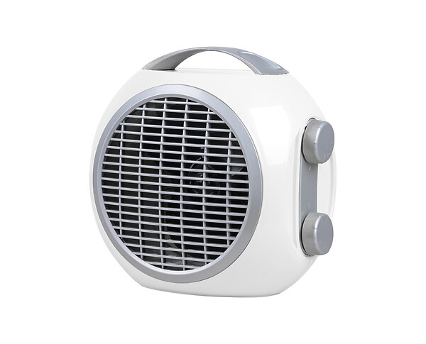 Radiateur soufflant mobile - 2000W - large