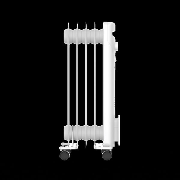 Radiateur bain huile mobile - 1000W - large
