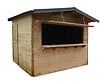SOLID - Abri de jardin en bois PECQ - 298x238 cm - vignette