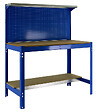 SIMON RACK - SimonRack - Kit Etabli 1440x900x600mm Charge 400Kg -  SIMONWORK BT3 900 BLEU/BOIS Simon Rack - vignette