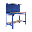 SIMON RACK - SimonRack - Kit Etabli 1440x1200x600mm Charge 600Kg -  SIMONWORK BT3 BOX 1200 BLEU/BOIS SIMONRACK - vignette