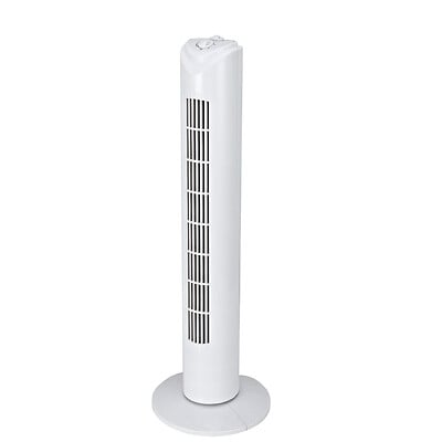 Ventilateur colonne - Blanc - 1,5m - large