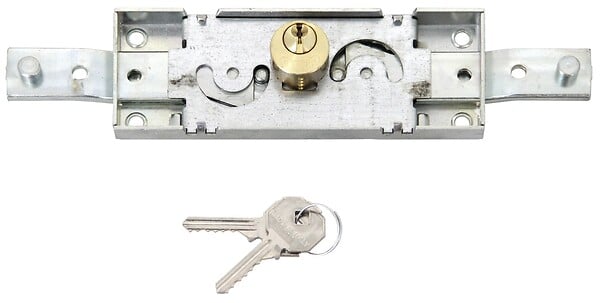 PREFER - Serrure de rideau métallique 155x41mm PM MG - PREFER - 6011.0012.0010 - large