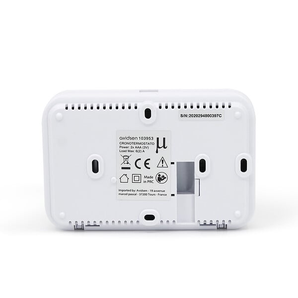 AVIDSEN - Chrono-thermostat programmable filaire - 230V - large