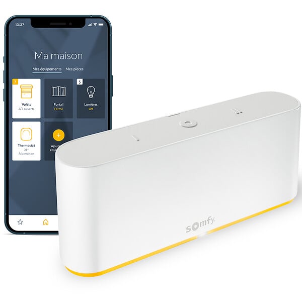 SOMFY - Hub connecté TaHoma switch - Blanc - 200 produits maximum - large