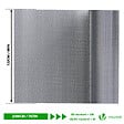 VOUNOT - Isolant thermique a bulle double couche aluminium radiateur reflecteur 1.22x20m - vignette