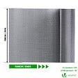 VOUNOT - Isolant thermique a bulle double couche aluminium radiateur reflecteur 1x10m - vignette