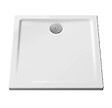 VITRA - Receveur de douche - Cascade (sans bonde) - 800 x 800 x 40mm - BLANC - 3 faces émaillées PN12 blanc - vignette