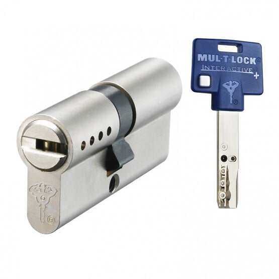 MUL-T LOCK - Cylindre à  double entrée INTERACTIVE + 262S+ 31X31 - MUL T LOCK - EUM6P3131XX3PBLVR - large