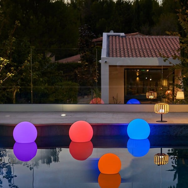 LUMISKY - Boule lumineuse sans fil flottante BOBBY D50cm - large