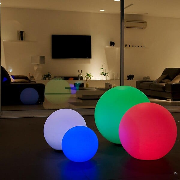 LUMISKY - Boule lumineuse sans fil flottante BOBBY D50cm - large
