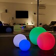 LUMISKY - 2 Boules lumineuses sans fil flottantes BOBBY D30cm - vignette