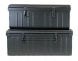 P.HENRY - Pierre Henry - Lot de 2 cantines 80/90 cm ECO en métal anthracite - vignette