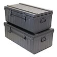 P.HENRY - Pierre Henry - Lot de 2 cantines 80/90 cm ECO en métal anthracite - vignette