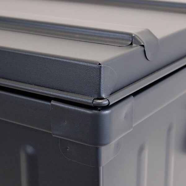 P.HENRY - Pierre Henry - Lot de 2 cantines 80/90 cm ECO en métal anthracite - large