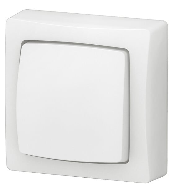 LEGRAND - Interrupteur va-et-vient saillie PVC - Blanc - 250V 10A - large