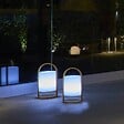 LUMISKY - 2 Lanternes sans fil LED WOODY H37cm - vignette